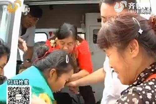 长清因女儿患病辍学精神分裂复发的石女士获救助